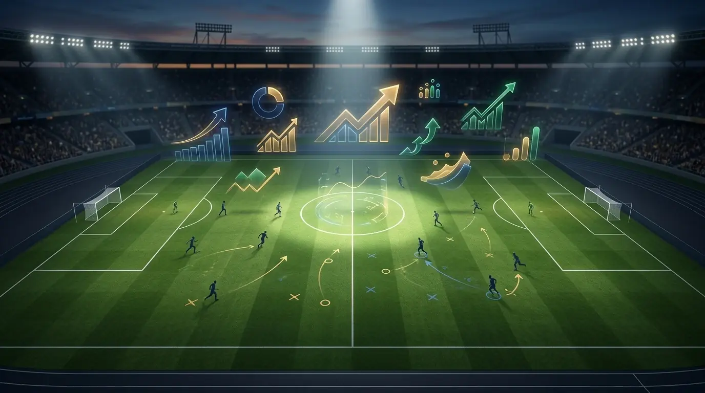 Deux capitaines de football, l'un en blanc, l'autre en bleu et blanc, avant une demi-finale de Coupe du Monde 2026 dans un stade couvert