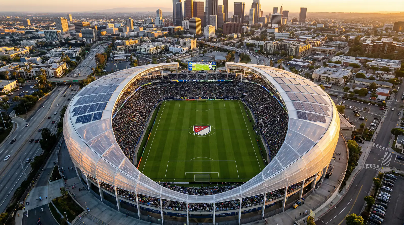 Vue panoramique des stades de la Coupe du Monde 2026 aux États-Unis au Mexique et au Canada