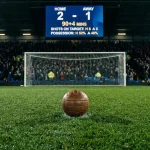 Infographie des records et statistiques historiques de la Coupe du Monde de football